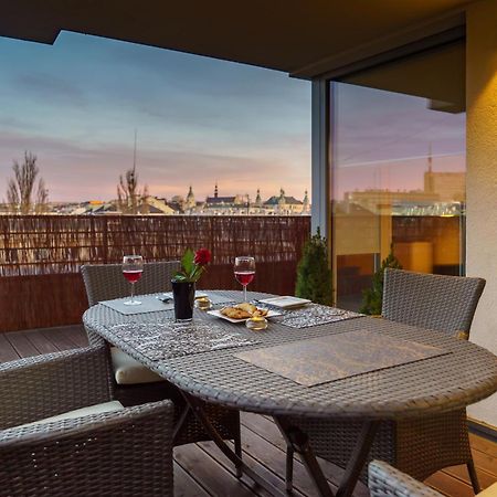 Apartament z tarasem Kielce Kültér fotó