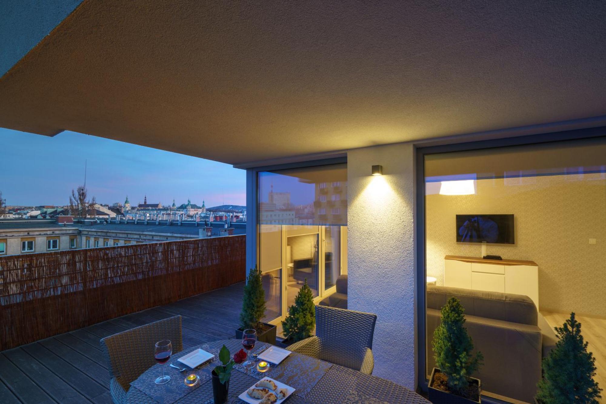 Apartament z tarasem Kielce Kültér fotó