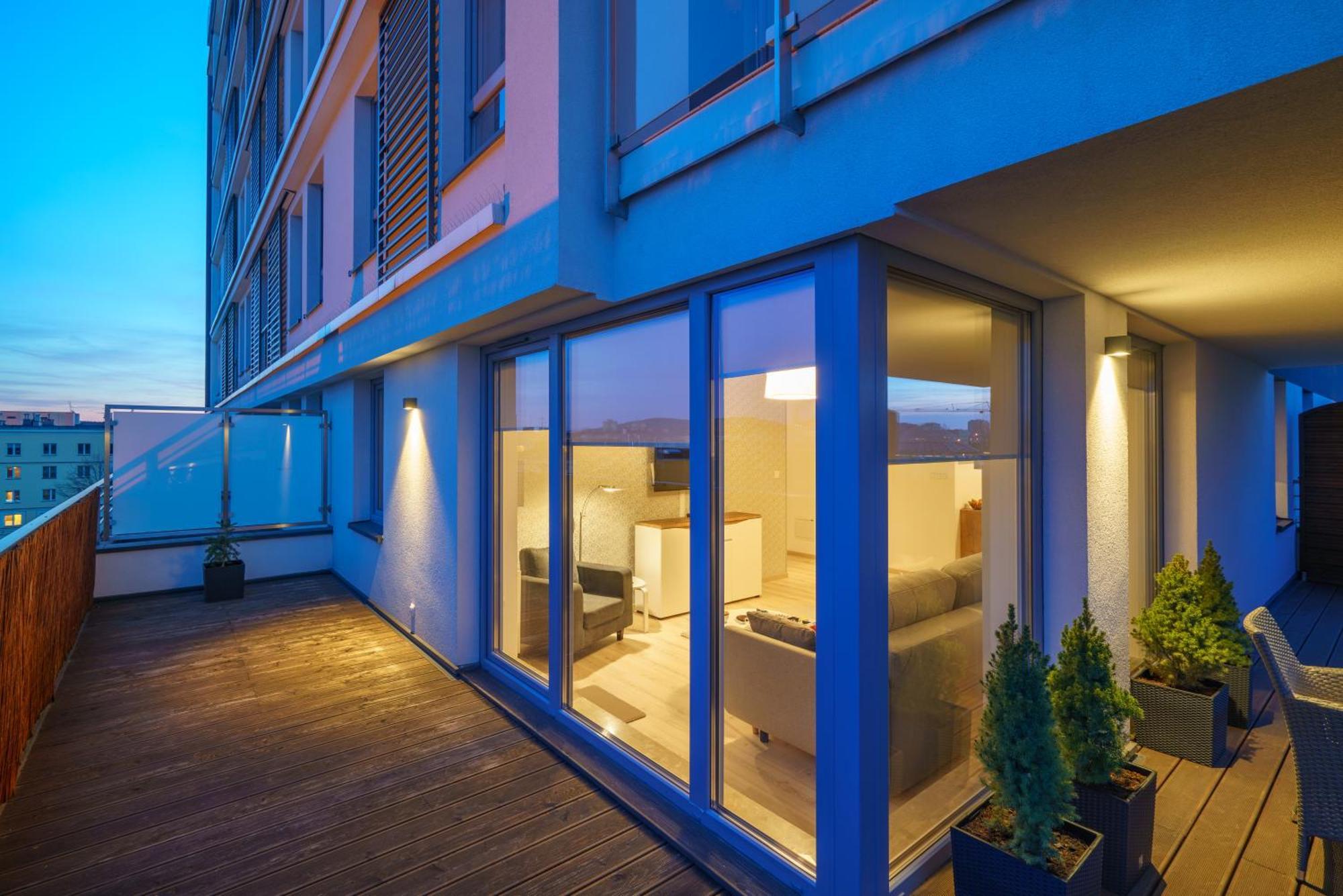 Apartament z tarasem Kielce Kültér fotó