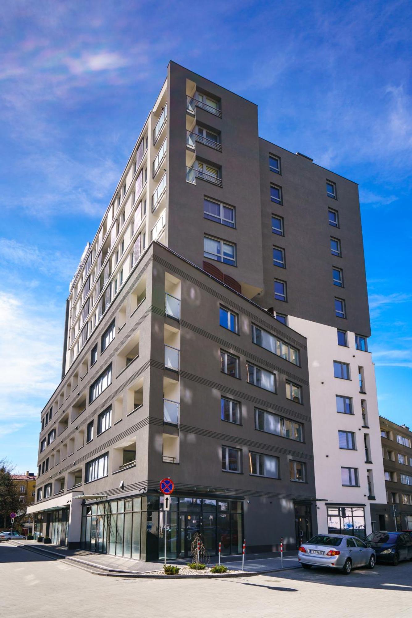 Apartament z tarasem Kielce Kültér fotó