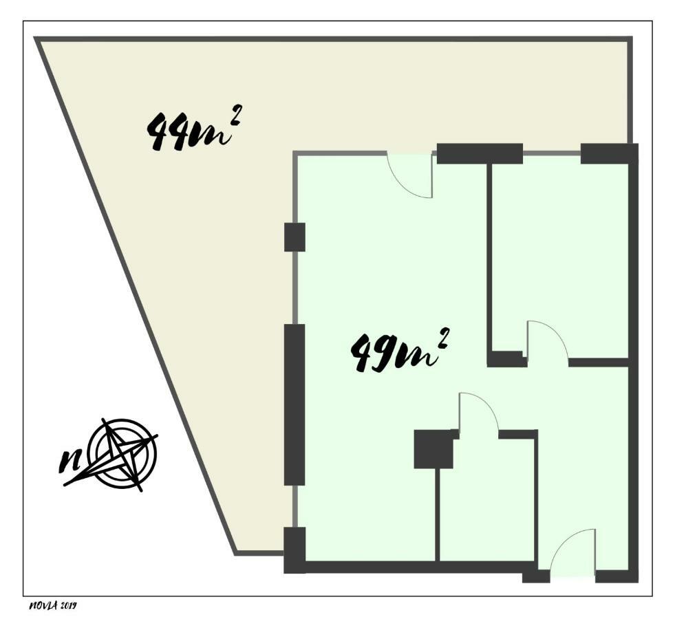 Apartament z tarasem Kielce Kültér fotó